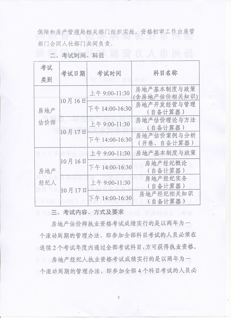 關(guān)于做好2010年度房地產(chǎn)估價師、房地產(chǎn)經(jīng)紀人執(zhí)業(yè)資格考試考務(wù)工作的通知