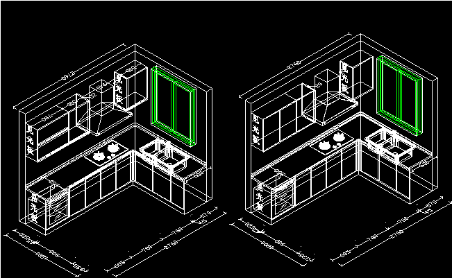 櫥柜設(shè)計圖