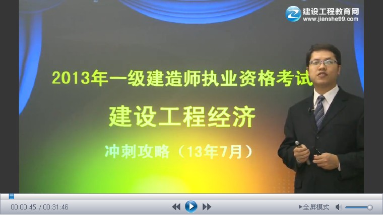 2013年一級建造師工程經(jīng)濟、易錯題及典型試題詳解