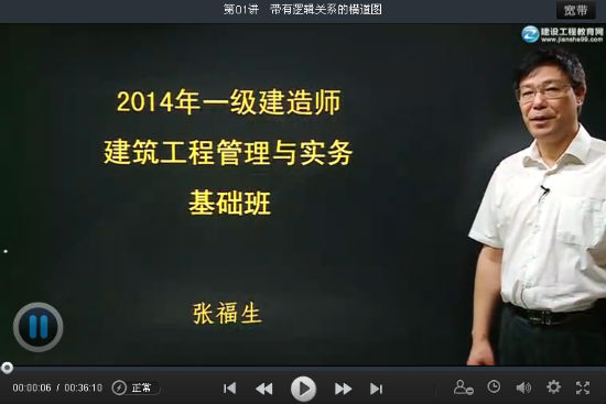 2014年一級建造師《建筑工程管理與實務(wù)》課程開通