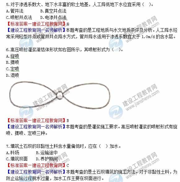 【老師解析】2013年一級(jí)建造師《水利》試題及答案解析