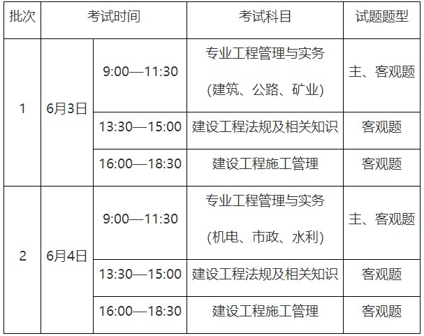 重慶2023年二級建造師考試時(shí)間 重慶2023年二級建造師考試時(shí)間